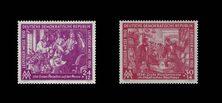 Briefmarken DDR 1950 Mi.Nr. 248-249 Postfrisch