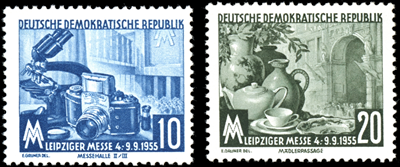 Briefmarken DDR 1955 Mi.Nr. 479-480 Postfrisch