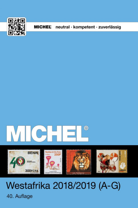 MICHEL Übersee-Katalog Westafrika 2019, Band 1 A-G (ÜK 5/1)