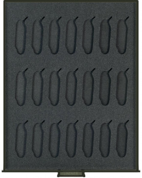 LINDNER Sammel- /Präsentationsbox für 21 schweizer Taschenmesser VICTORINOX* Modell "Classic"