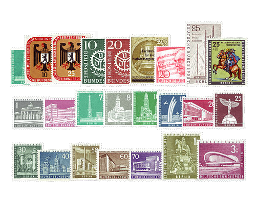 DDR Briefmarken Mi.Nr. 551-556 – Tierpark Berlin, Gestempelt, Ersttagssonderstempel 1956 (Michelwert Ca. 8 EUR)