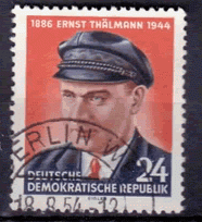 Briefmarken DDR 1954, Mi.Nr. 432, Ernst Thälmann, Gestempelt