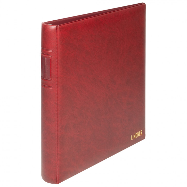 Lindner Ringbinder STANDARD in Weinrot