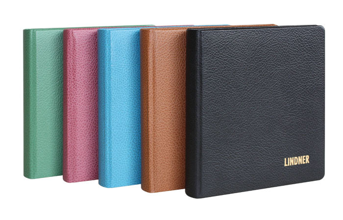 LINDNER karat-Ringbinder LEDER, leer