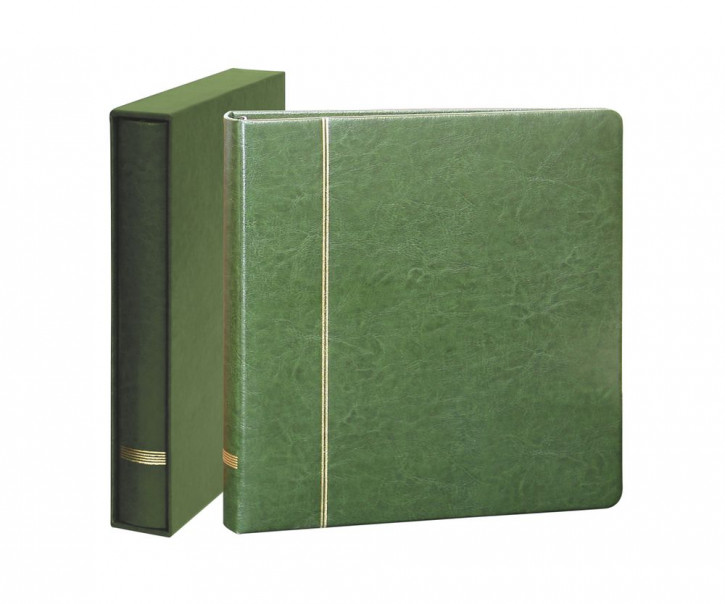 Lindner Ringbinder Set ELEGANT in Grün