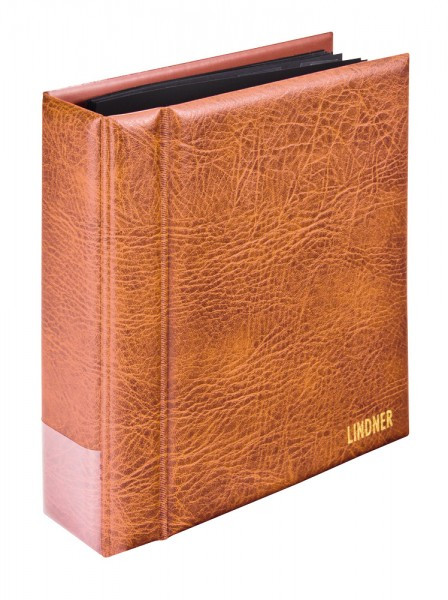 LINDNER Multi collect Ringbinder REGULAR. Hellbraun.