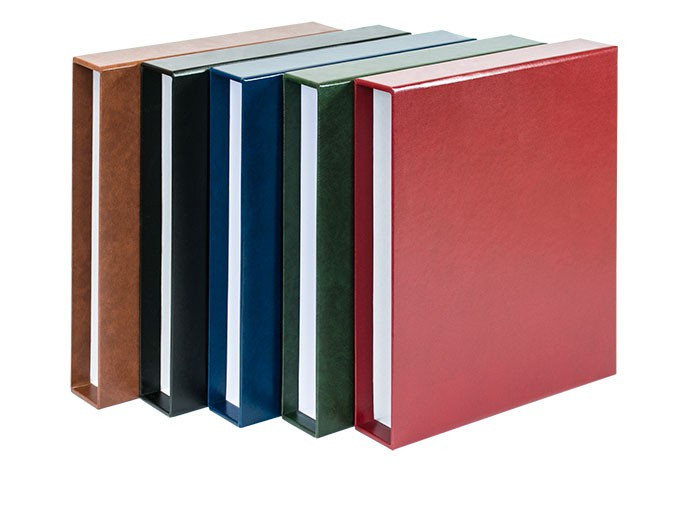 LINDNER Schutzkassette für Ringbinder RONDO REGULAR in 5 Farben zur Wahl