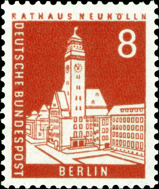 Briefmarken Berlin 1959 Mi.Nr. 187, Freimarken: Berliner Stadtbilder (III). Postfrisch