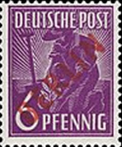 Briefmarken Berlin 1949 Mi.Nr. 22, Rotaufdruck - Postfrisch