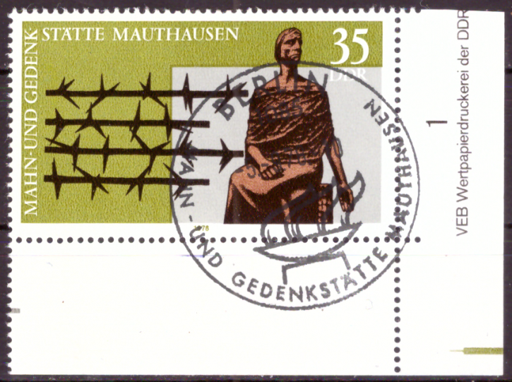 Briefmarken: DDR 1978, Mi.Nr. 2356 DV (mit Druckvermerk), EsSt Gestempelt
