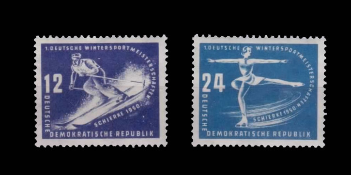Briefmarken DDR 1950 Mi.Nr. 246-247 Postfrisch