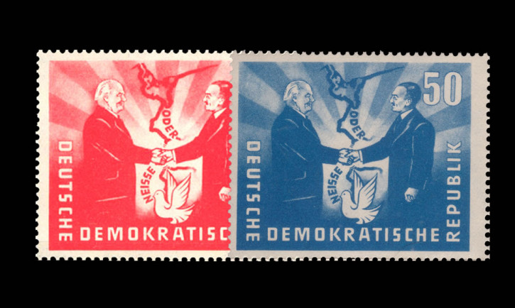 Briefmarken DDR 1951 Mi.Nr. 284-285 Postfrisch