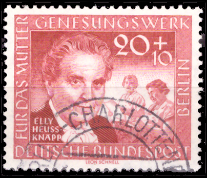 Briefmarken Berlin 1957 Mi.Nr. 178, Mütter-Genesungswerk. Gestempelt