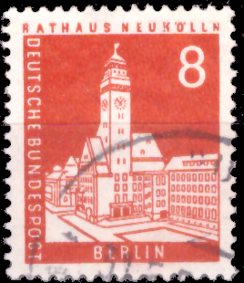 Briefmarken Berlin 1959 Mi.Nr. 187, Freimarken: Berliner Stadtbilder (III). Gestempelt