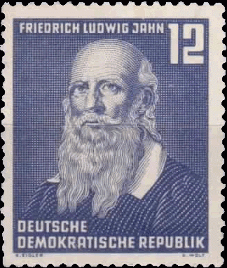 Briefmarken DDR 1952, Mi.Nr. 317, Turnvater Jahn, Postfrisch