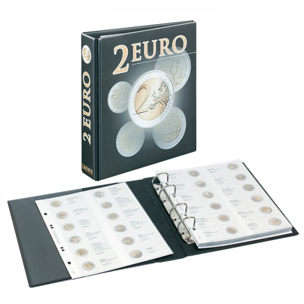 Lindner PUBLICA M 2 Euro-Vordruckalbum, Band 2 (chronologisch ab Italien 2015)