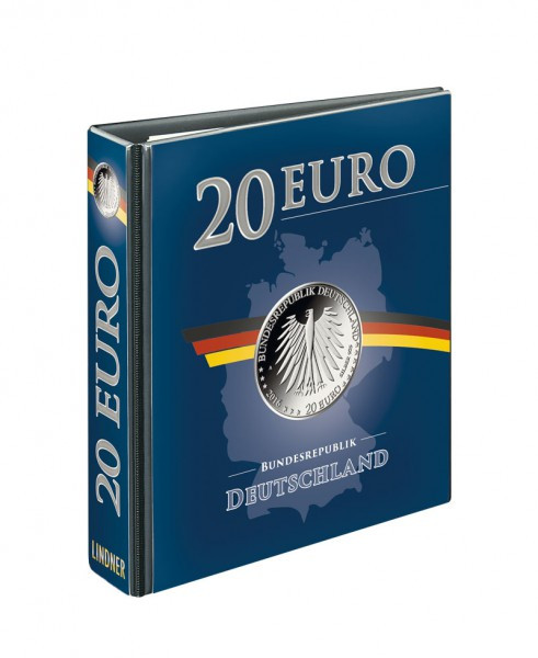 LINDNER PUBLICA M Motiv-Ringbinder im 20 Euro-Design, leer