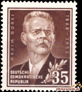 Briefmarken DDR 1953, Mi.Nr. 354, Maksim Gorki, Postfrisch