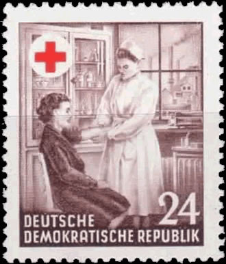 Briefmarken DDR 1953, Mi.Nr. 385, Deutsches Rotes Kreuz, Postfrisch**