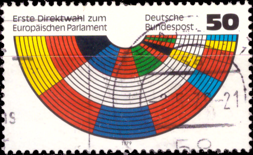 Briefmarken BRD (Bund) 1979, Mi.Nr. 1002, 1. EU-Parlamentswahlen. Postfrisch