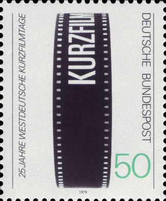 Briefmarken BRD (Bund) 1979, Mi.Nr. 1003, 25 Jahre Kurzfilmtage. Postfrisch