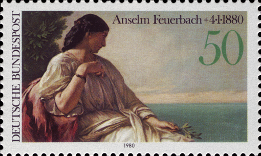 Briefmarken BRD (Bund) 1980, Mi.Nr. 1033, Anselm Feuerbach. Postfrisch