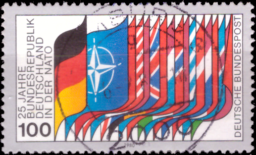 Briefmarken BRD (Bund) 1980, Mi.Nr. 1034, NATO. Gestempelt