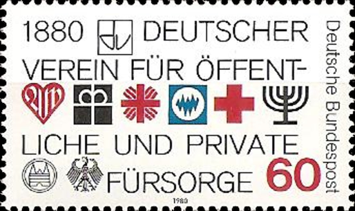 Briefmarken BRD (Bund) 1980, Mi.Nr. 1044, Fürsorge. Postfrisch