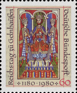 Briefmarken BRD (Bund) 1980, Mi.Nr. 1045, Reichstag zu Gelnhausen. Postfrisch