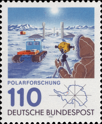 Briefmarken BRD (Bund) 1981, Mi.Nr. 1100, Polarforschung. Postfrisch