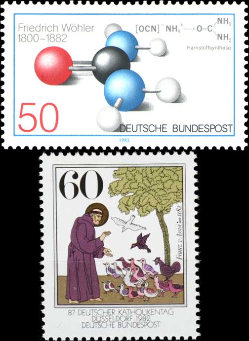 Briefmarken BRD (Bund) 1982, Mi.Nr. 1148, 1149, Postfrisch