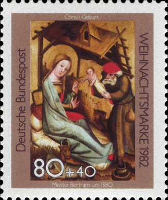 Briefmarken BRD (Bund) 1982, Mi.Nr. 1161, Weihnachten. Postfrisch