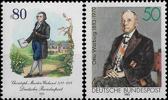 Briefmarken BRD (Bund) 1983, Mi.Nr. 1183,1184, Postfrisch