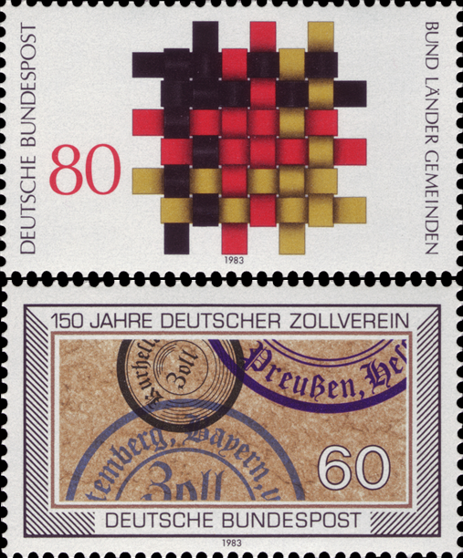 Briefmarken BRD (Bund) 1983, Mi.Nr. 1194,1195, Postfrisch