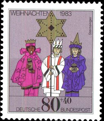 Briefmarken BRD (Bund) 1983, Mi.Nr. 1196, Weihnachten. Postfrisch