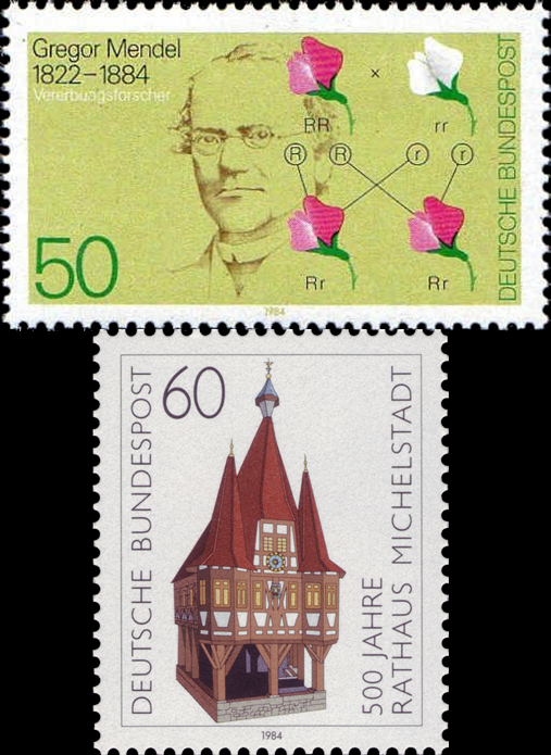 Briefmarken BRD (Bund) 1984, Mi.Nr. 1199-2000, Postfrisch