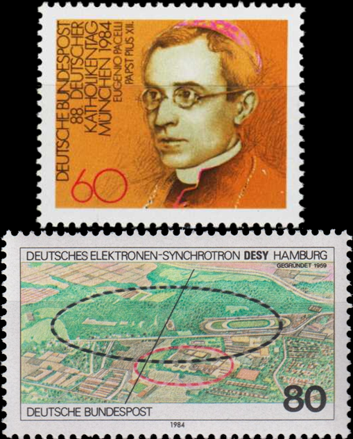 Briefmarken BRD (Bund) 1984, Mi.Nr. 1220, 1221, Postfrisch