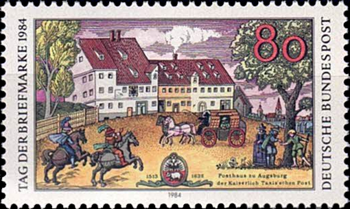 Briefmarken BRD (Bund) 1984, Mi.Nr. 1229, Tag der Briefmarke. Postfrisch