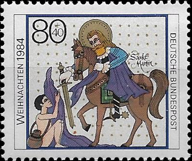 Briefmarken BRD (Bund) 1984, Mi.Nr. 1233, Weihnachten. Postfrisch