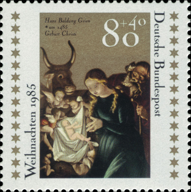 Briefmarken BRD (Bund) 1985, Mi.Nr. 1267, Weihnachten. Postfrisch