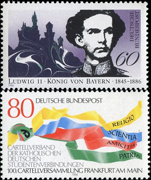 Briefmarken BRD (Bund) 1986, Mi.Nr. 1281, 1283, Postfrisch
