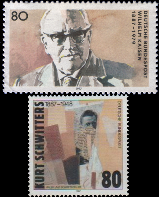 Briefmarken BRD (Bund) 1987, Mi.Nr. 1325, 1326, Postfrisch
