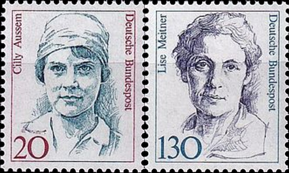 Briefmarken BRD (Bund) 1988, Mi.Nr. 1365-1366, Freimarke: Frauen der deutschen Geschichte (V). Postfrisch