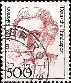 Briefmarken BRD (Bund) 1989, Mi.Nr. 1397, Freimarken: Frauen der deutschen Geschichte (VII). Gestempelt