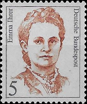 Briefmarken BRD (Bund) 1989, Mi.Nr. 1405, Freimarken: Frauen der deutschen Geschichte (VIII). Postfrisch