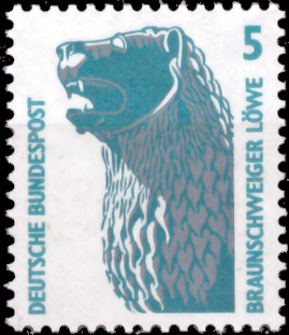Briefmarken BRD (Bund) 1990, Mi.Nr. 1448, Freimarke: Sehenswürdigkeiten (VII). Postfrisch