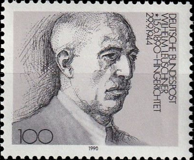 Briefmarken BRD (Bund) 1990, Mi.Nr. 1466, Wilhelm Leuschner. Postfrisch