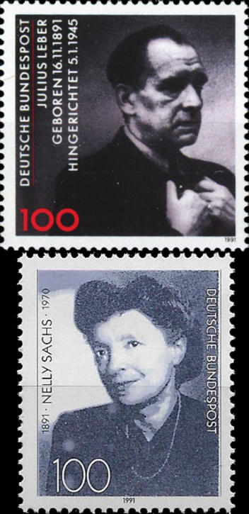 Briefmarken BRD (Bund) 1991, Mi.Nr. 1574, 1575, Postfrisch