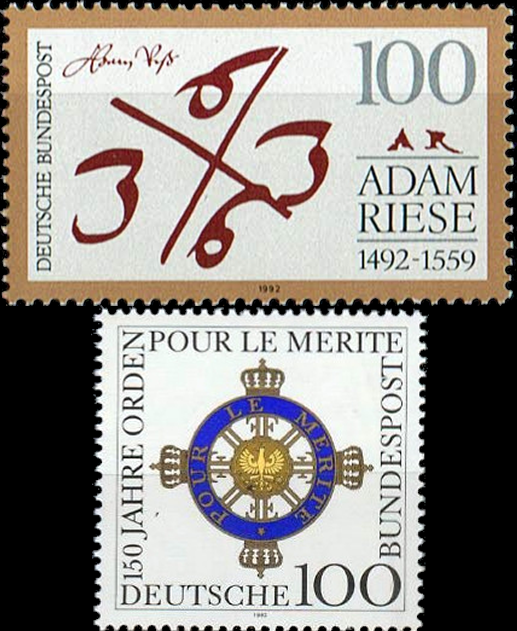 Briefmarken BRD (Bund) 1992, Mi.Nr. 1612, 1613,  Postfrisch