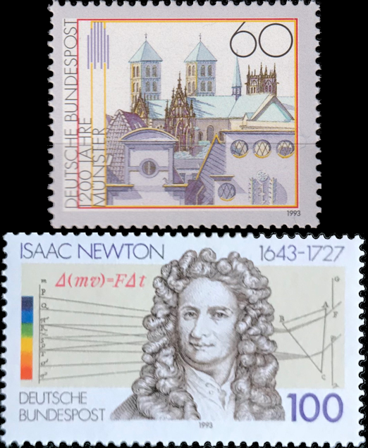 Briefmarken BRD (Bund) 1993, Mi.Nr. 1645, 1646,  Postfrisch